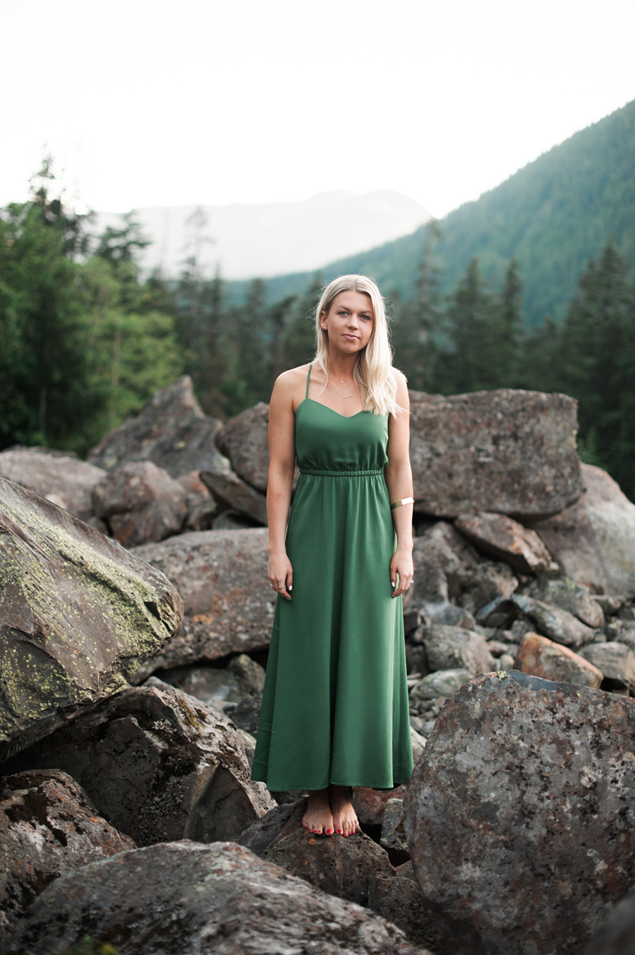 snoqualmie mountain engagement photos