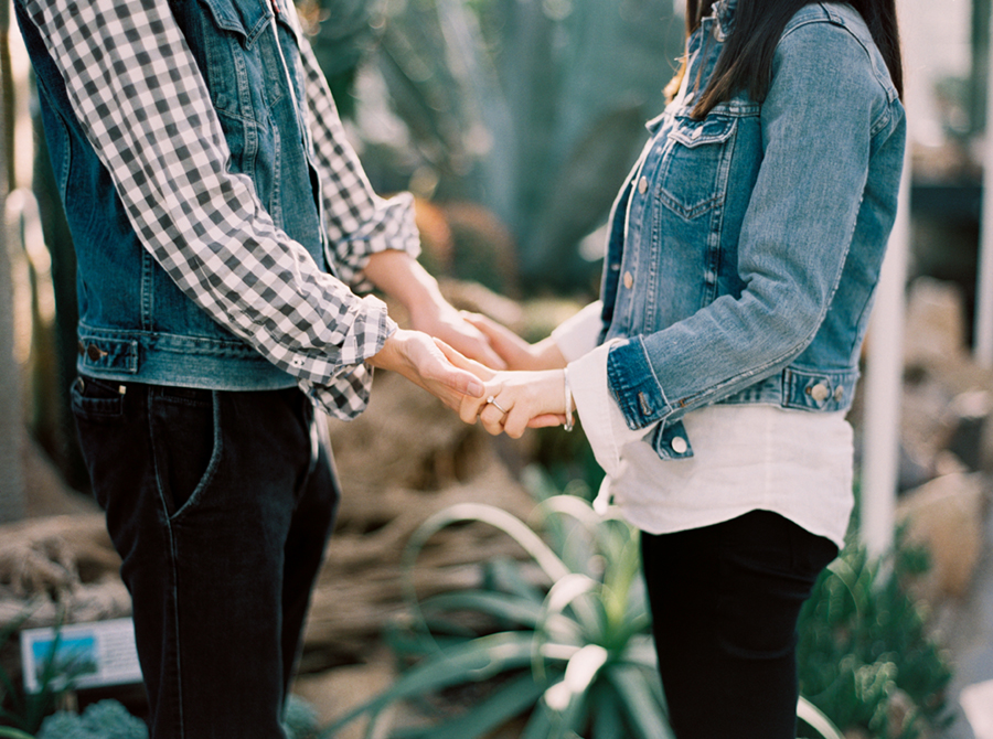 seattle fine art film engagement volunteer park conservatory fuji 400h