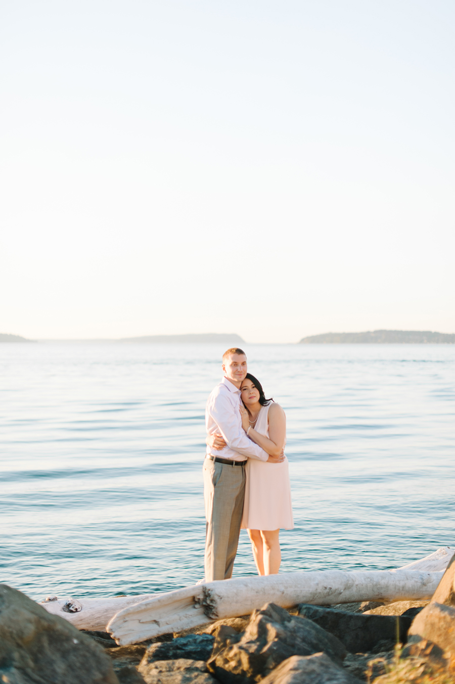 mukilteo beach engagement photos