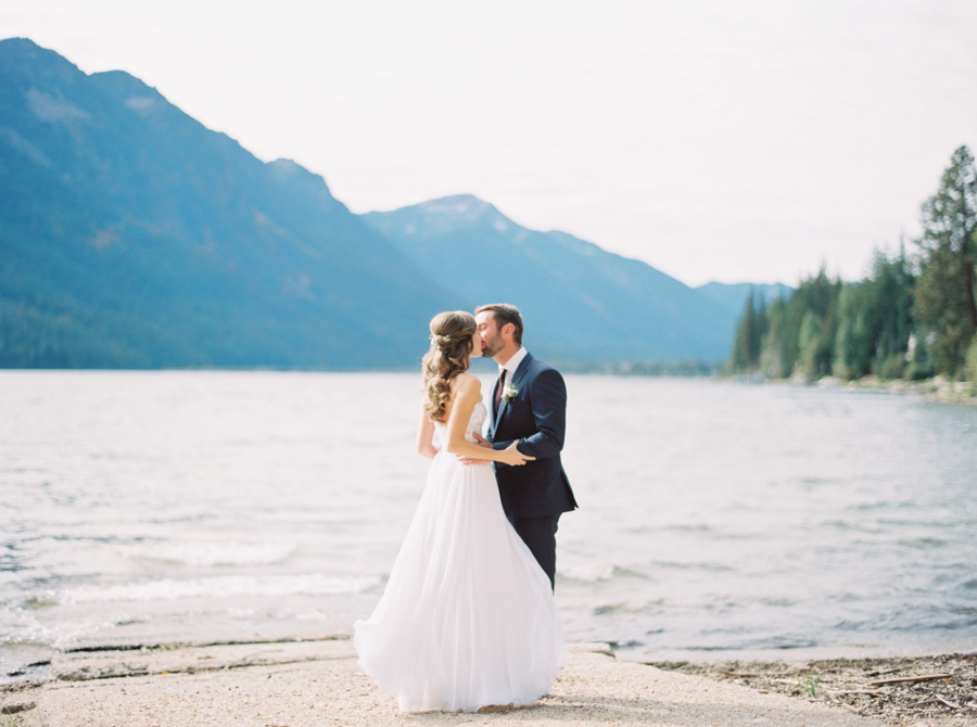 lake wenatchee wedding photos