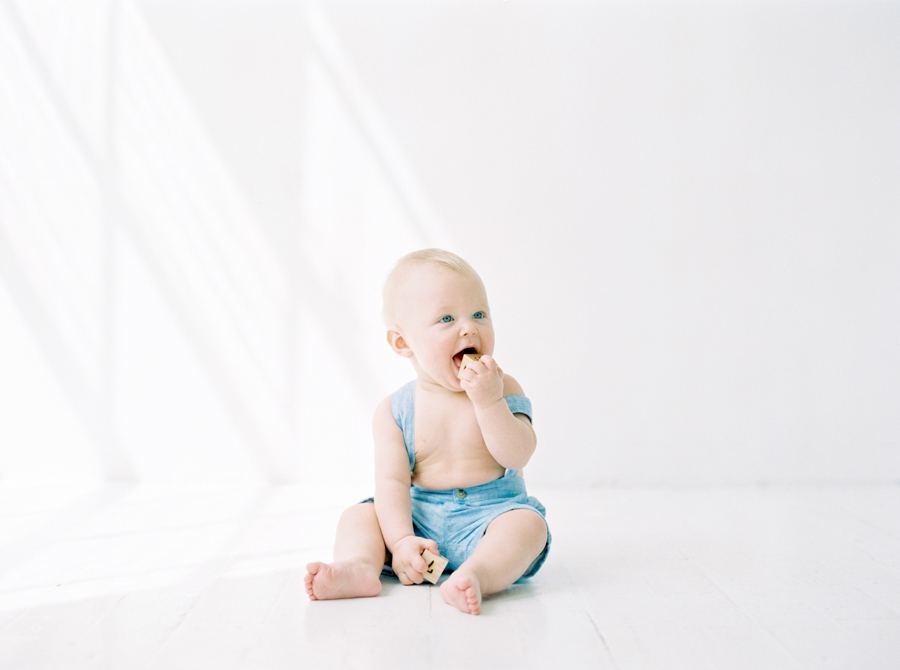 Seattle Baby Portraits on film