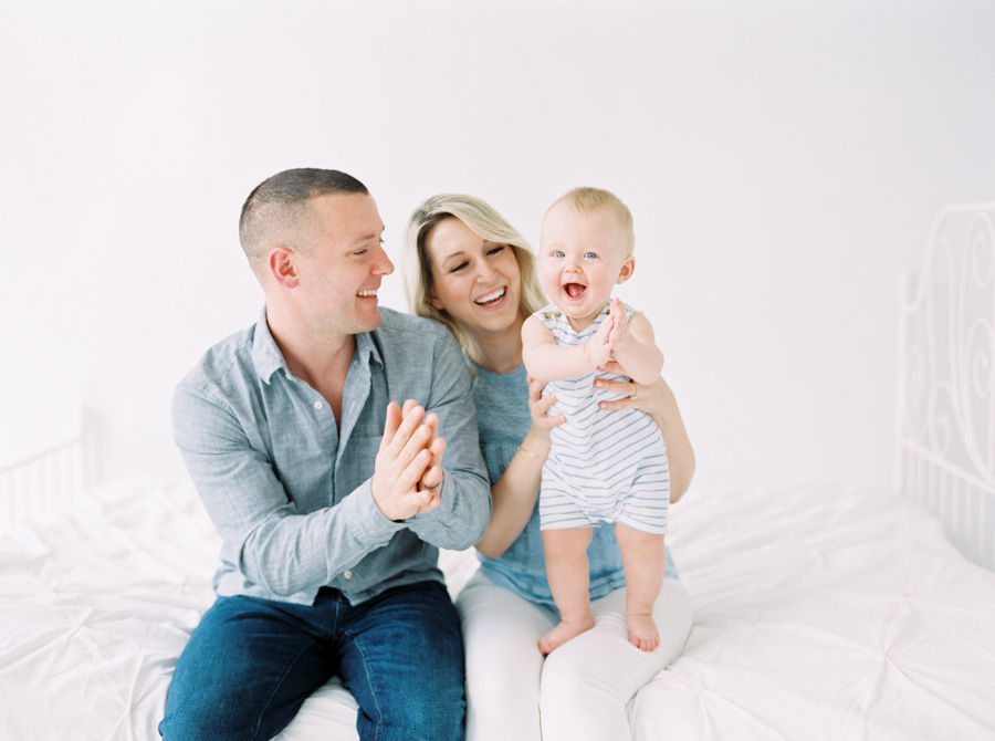 Seattle Baby Portraits on film