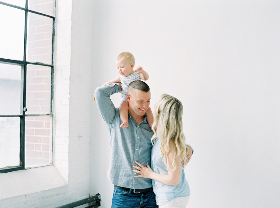 Seattle Baby Portraits on film