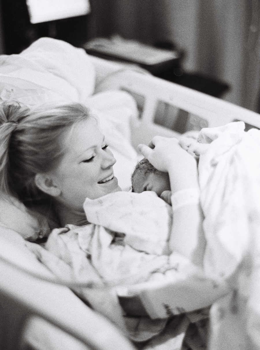 Seattle Birth Photography on film