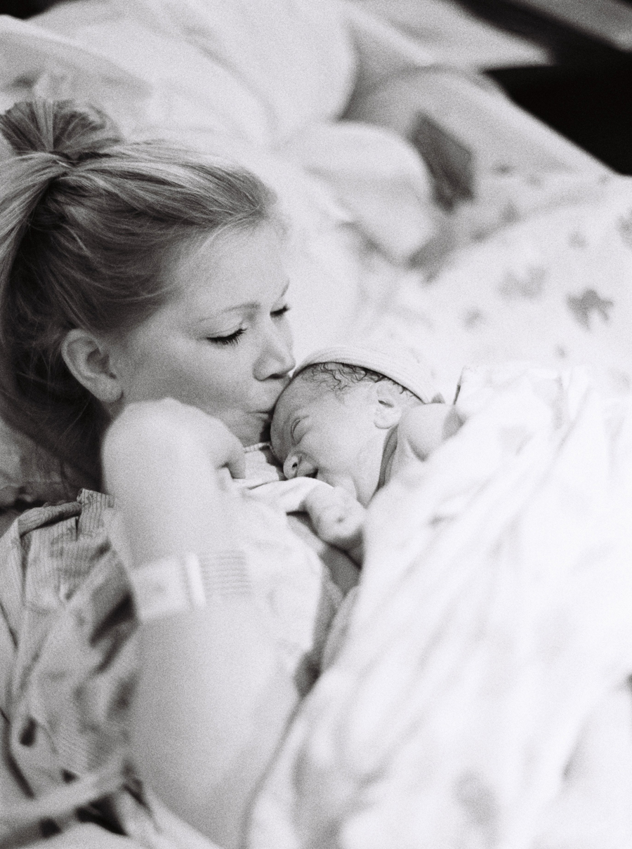 Seattle Birth Photography on film