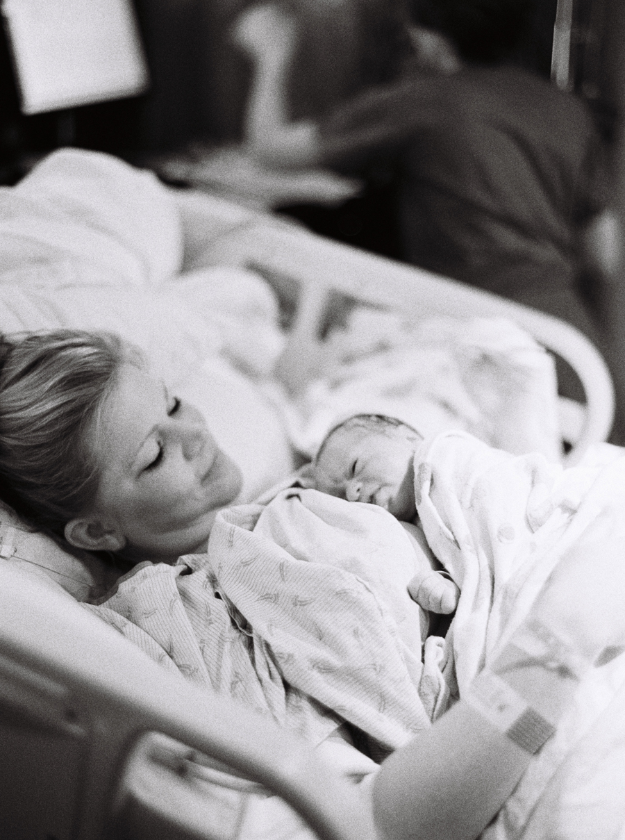 Seattle Birth Photography on film