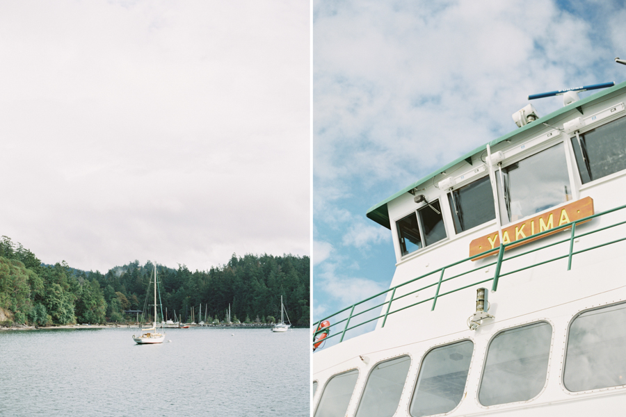 Orcas Island Film Wedding Photographer