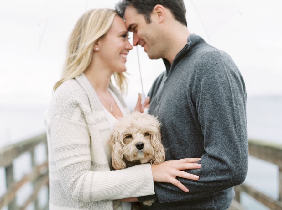 Seattle Film Engagement Photos on Ferry