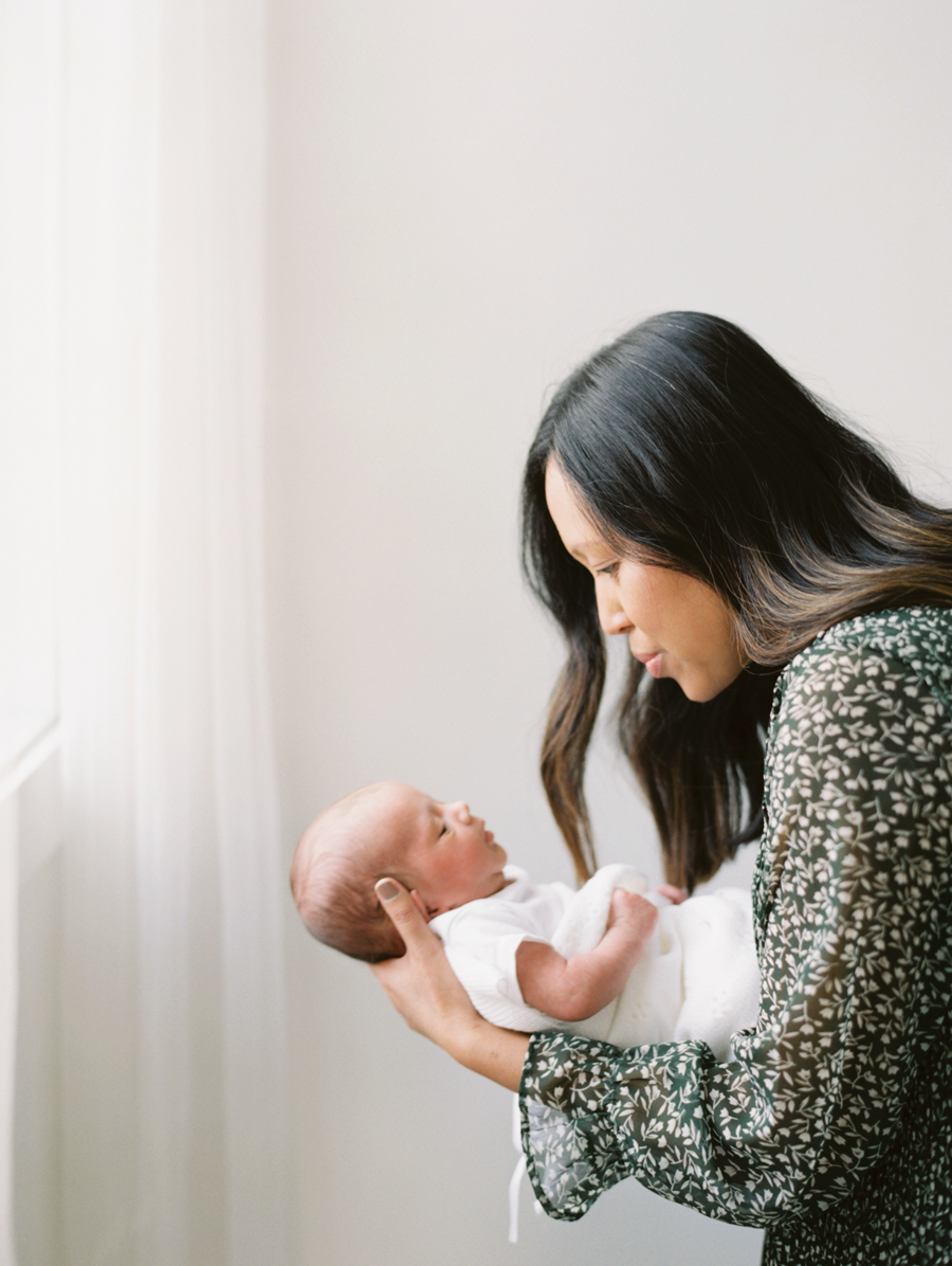 Seattle Newborn Photography on Film