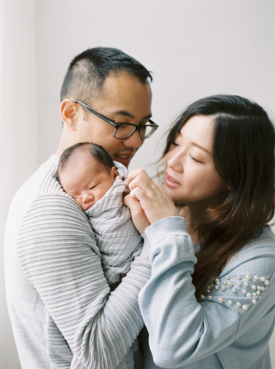 Seattle Film Newborn Photography