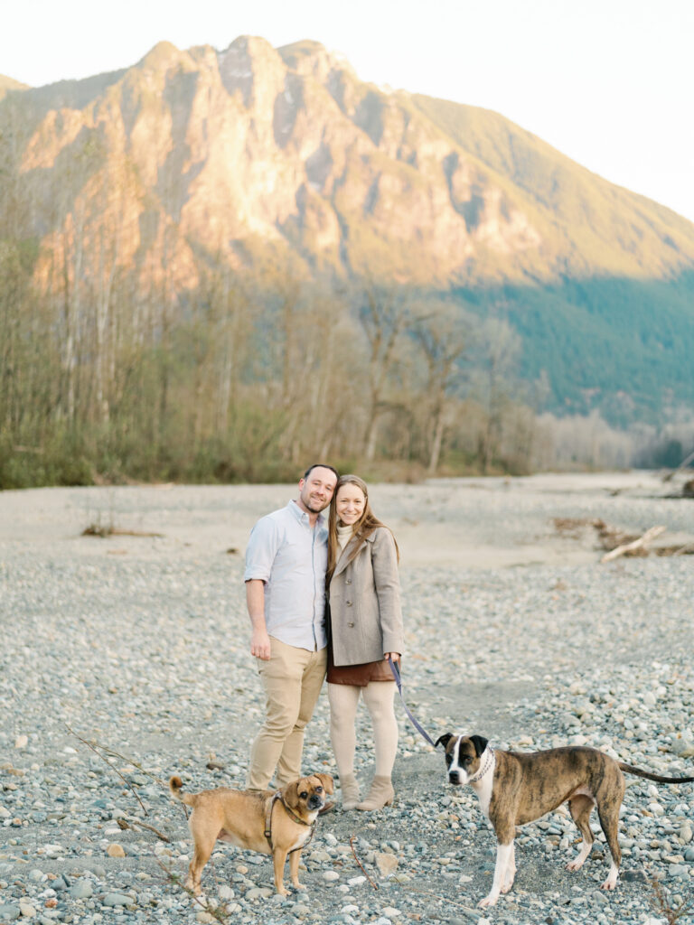 North Bend Engagement Photos