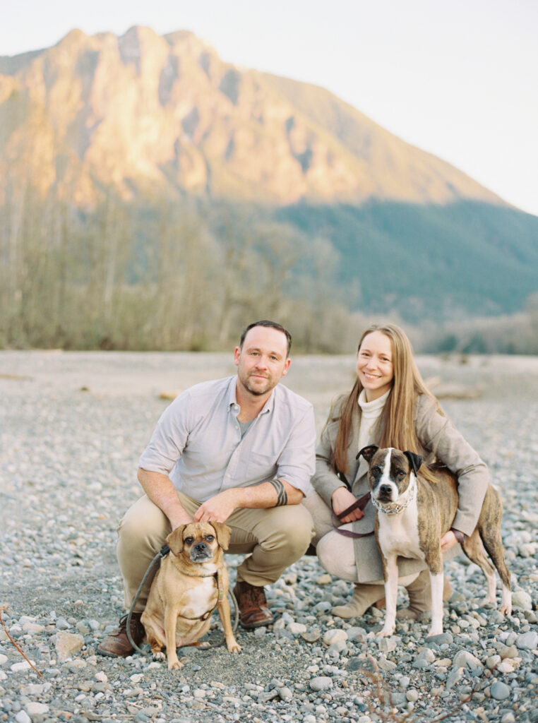 North Bend Engagement Photos