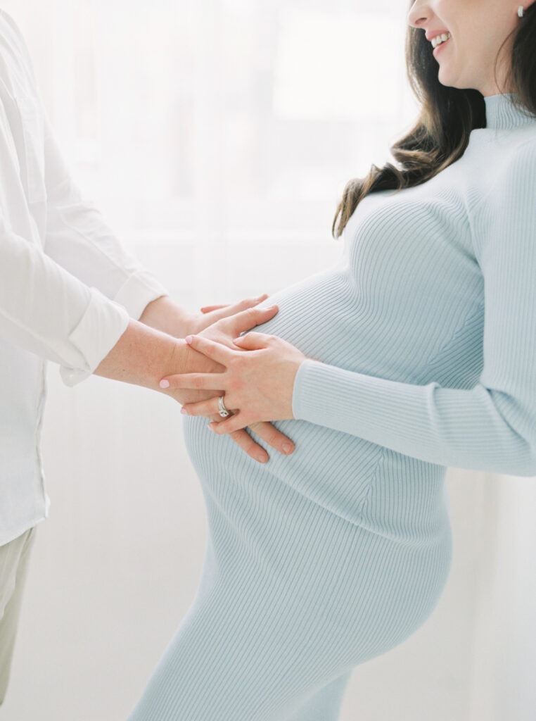 Seattle Studio Maternity Photos