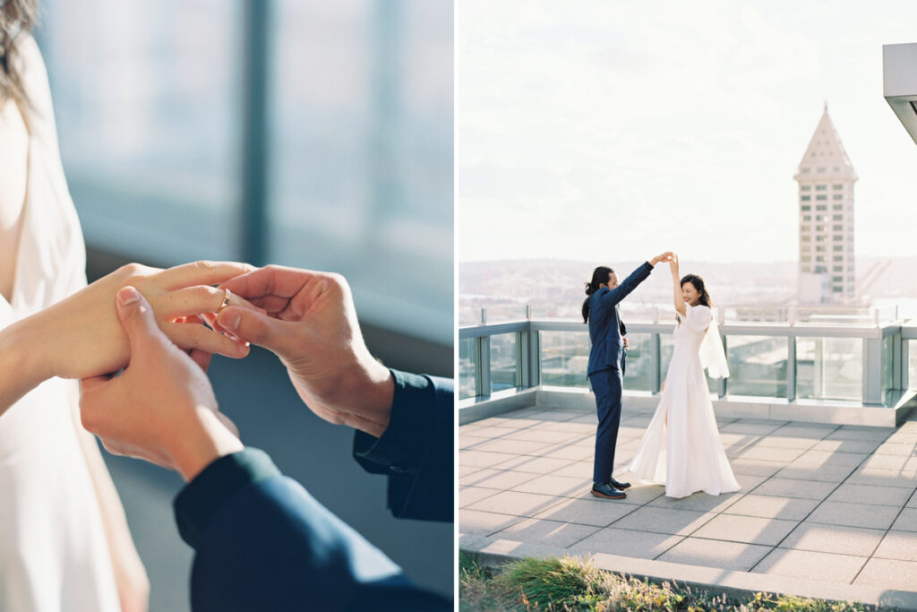 Seattle Courthouse Wedding Photography