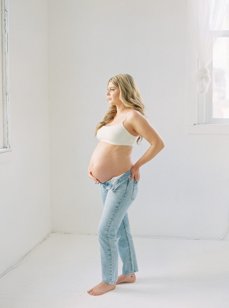 Seattle Maternity Photos on Film