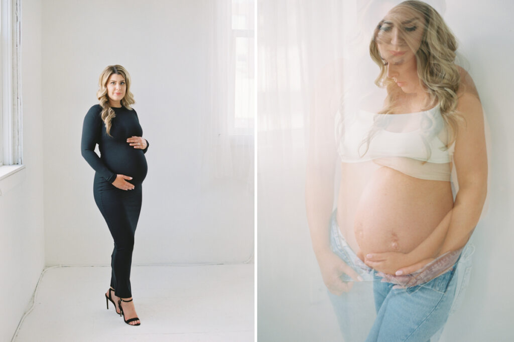 Seattle Maternity Photos on Film