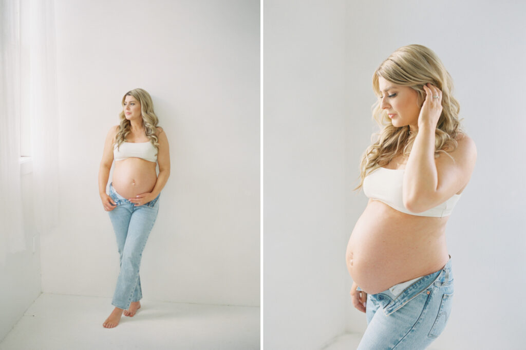 Seattle Maternity Photos on Film