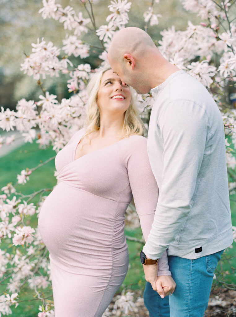 Spring Seattle Maternity Photos Film