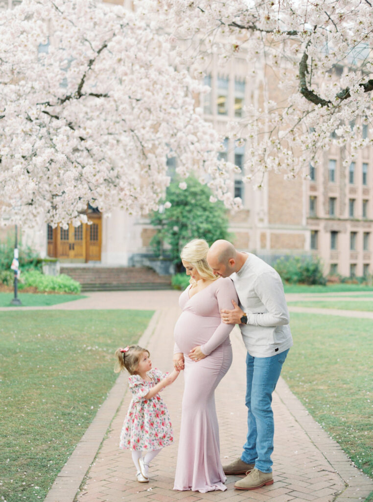 Spring Seattle Maternity Photos Film