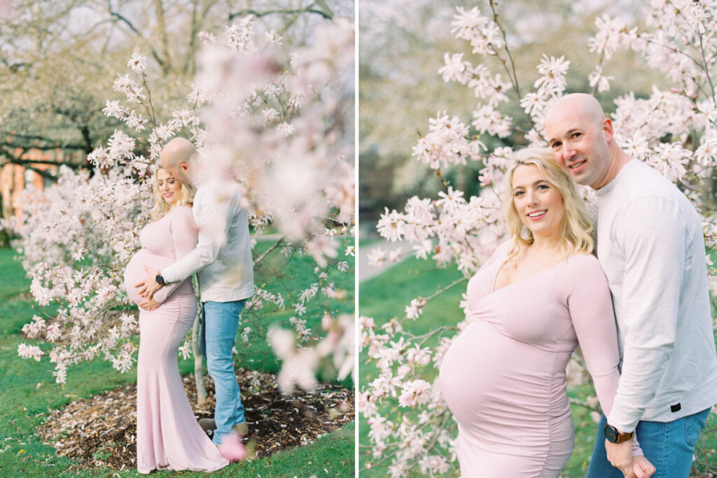 fuji 400h film spring maternity