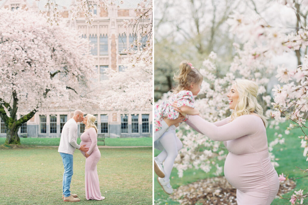 Spring Seattle Maternity Photos Film