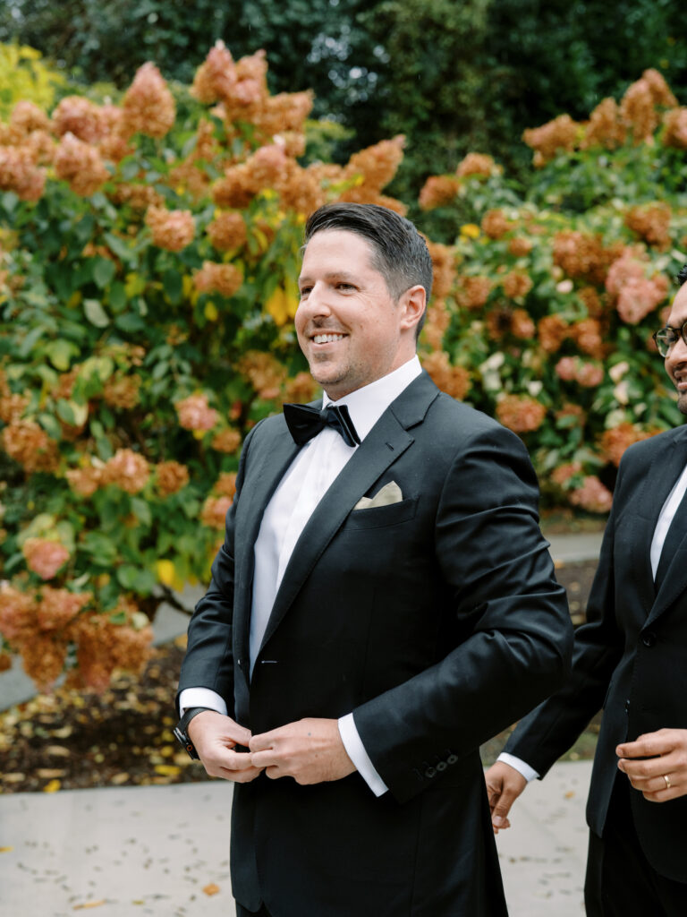 groom portrait at fox hollow farm