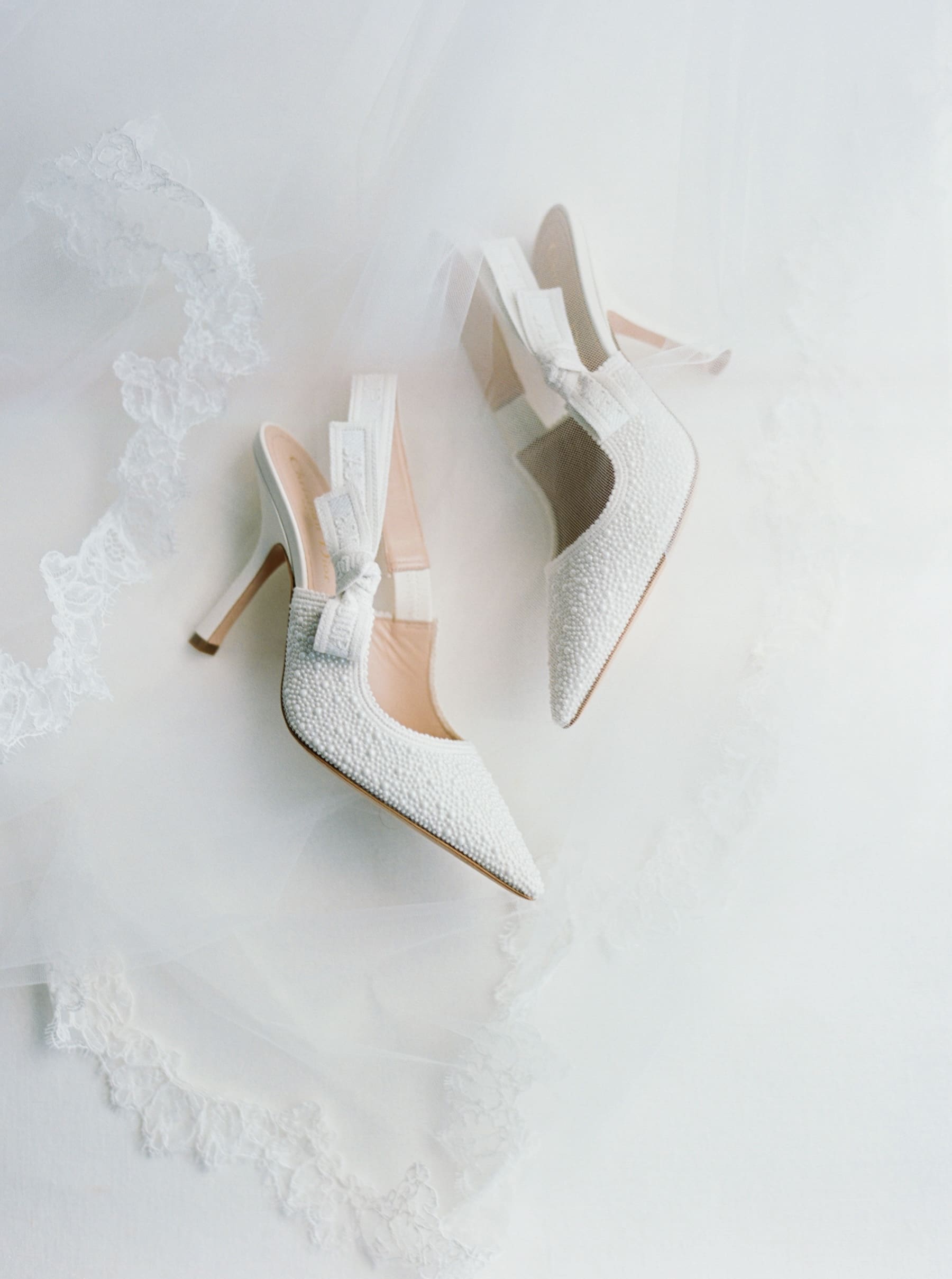 dior bridal shoes at the woodmark hotel