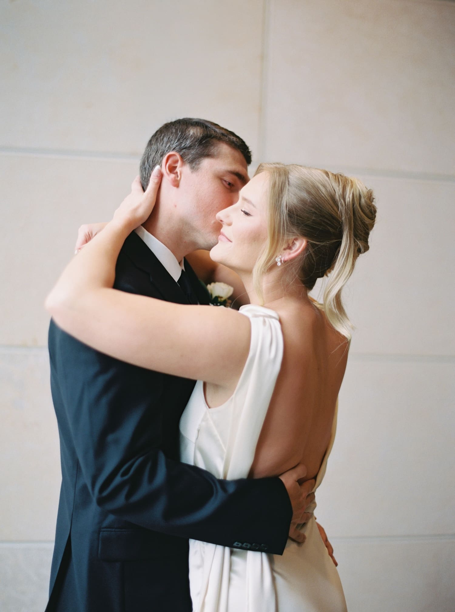 romantic film photography for seattle courthouse elopement 