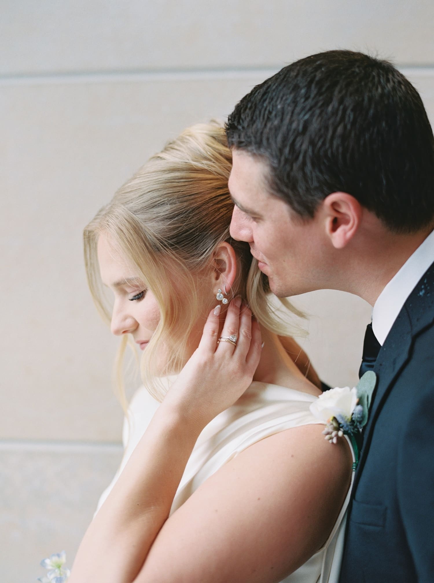 romantic film photography for seattle courthouse elopement 