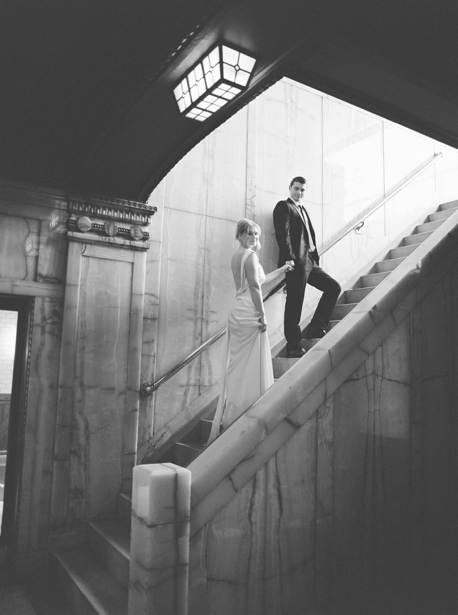smith tower elopement wedding ceremony photos 